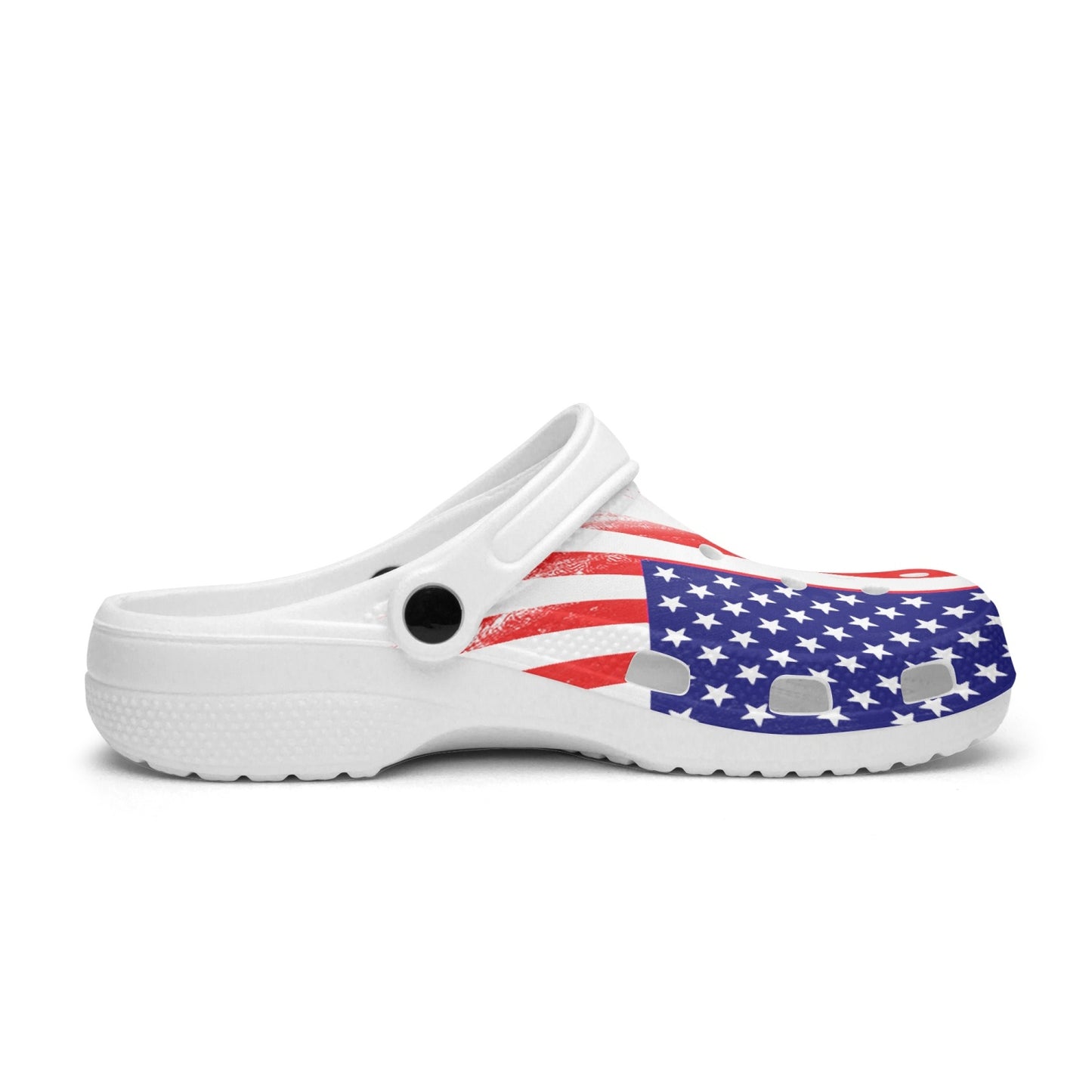 USA White Base Clogs